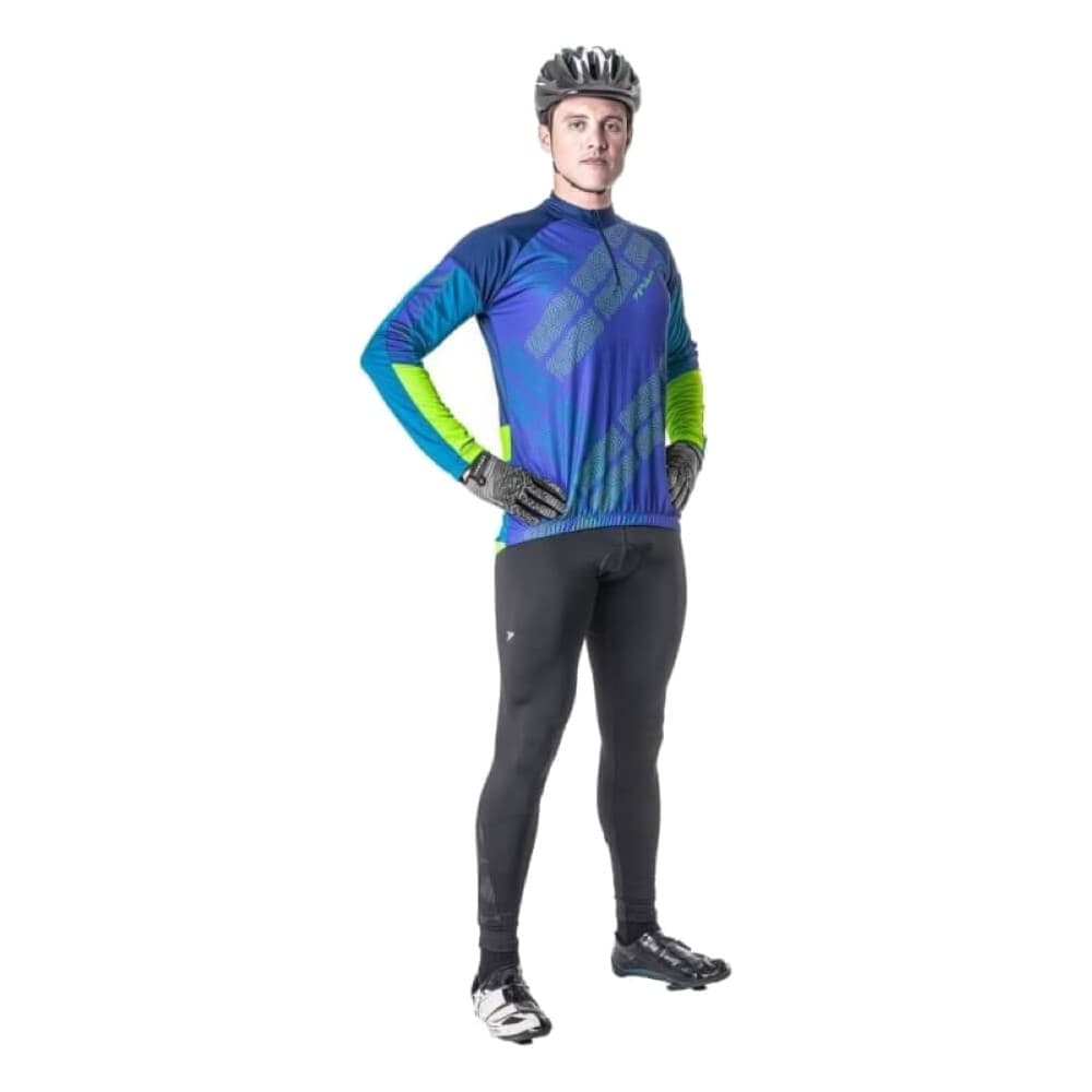 Camisa Ciclista C/ Ziper M/L Strike