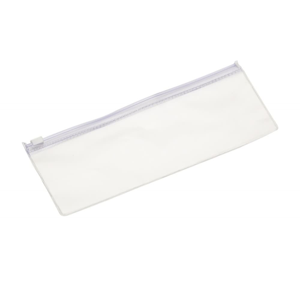 Kit 100 Estojo Zip Zap 8x22cm Dentista Odontológico Porta Maquiagem Remédio Lapis