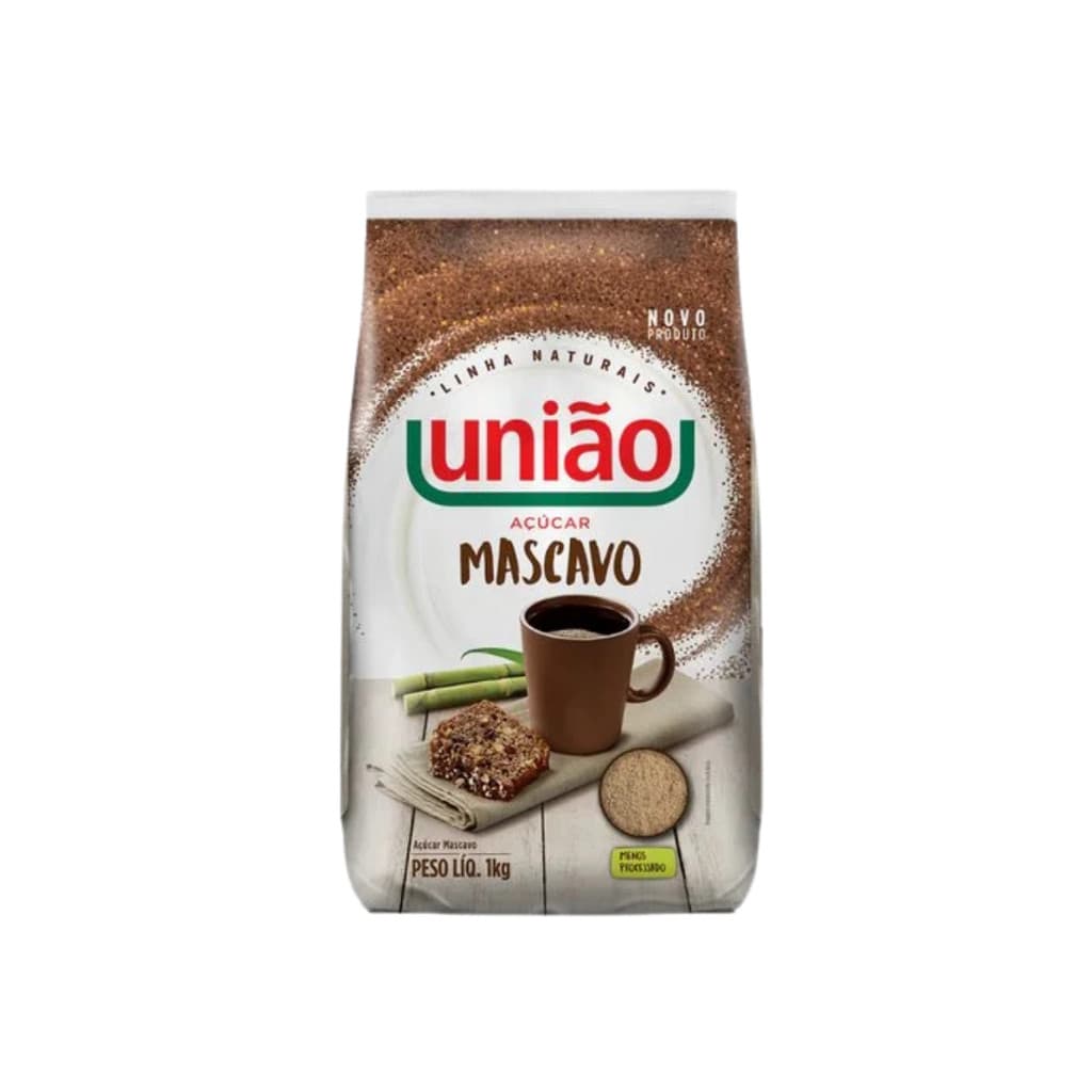 Açúcar união mascavo 1kg