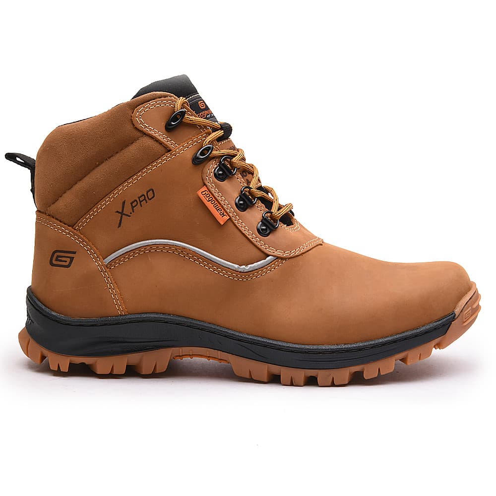 Bota Masculina Gogower IPI C.A em Couro – Conforto que Acompanha Você
