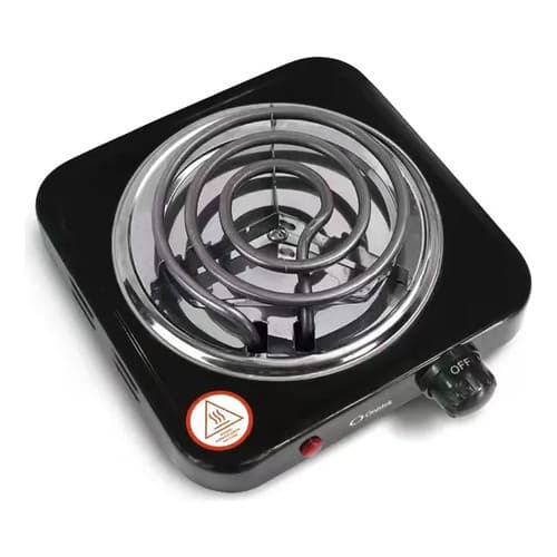 Fogão Elétrico 1000w Portátil Fogareiro 110v Ou 220v Onistek Preto 220v