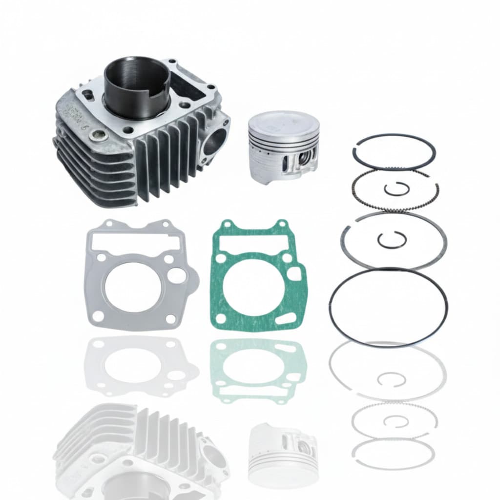 Kit Cilindro Completo Biz125 2009 Em Diante