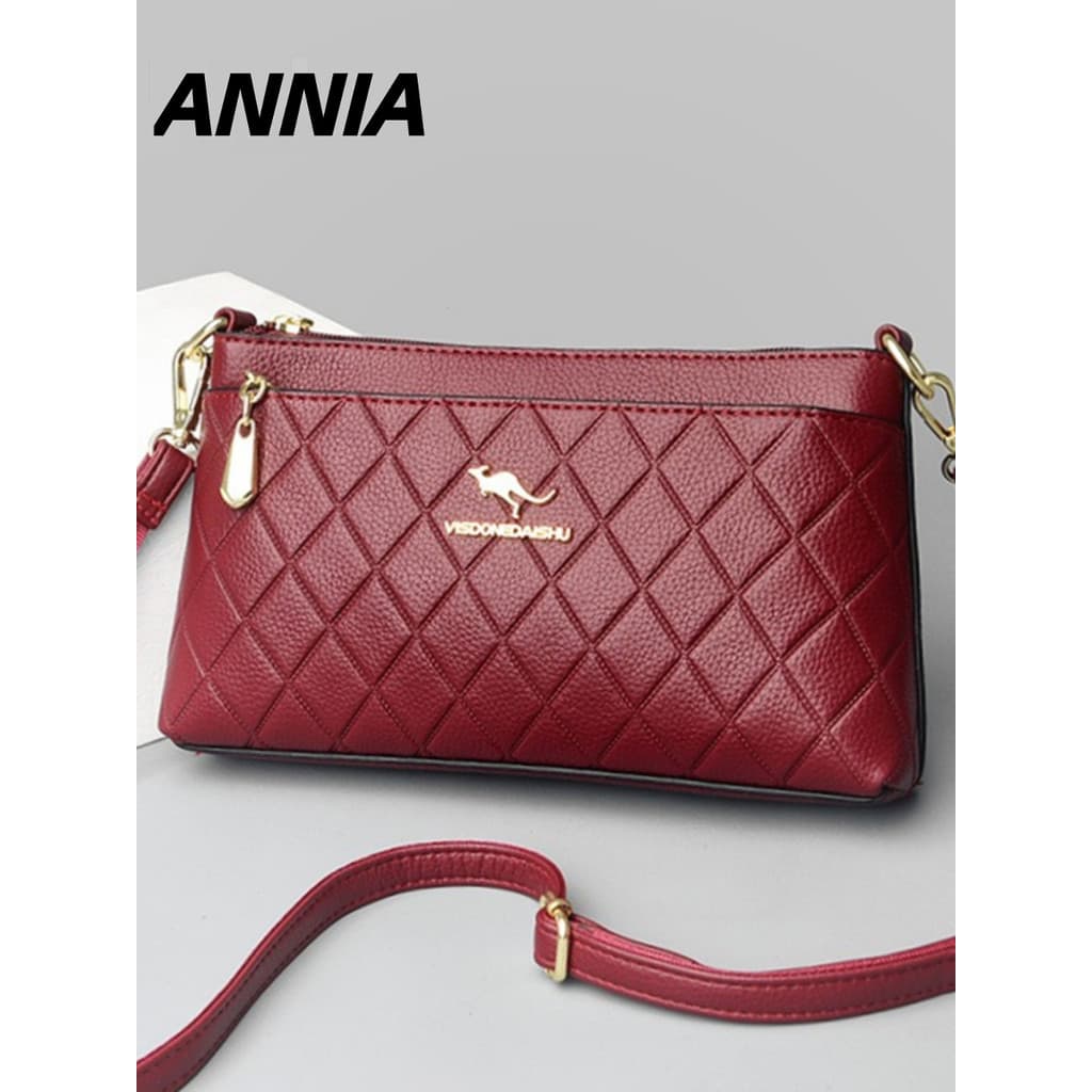 Moda couro genuíno bolsa mãe 2025 novo estilo bolsa feminina de meia-idade couro macio diamante mensageiro de um ombro b