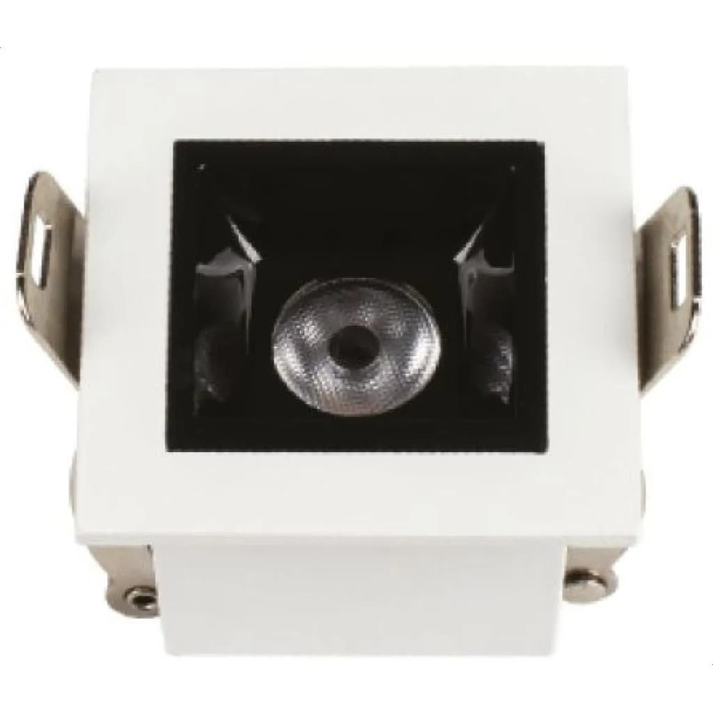 Mini Spot Focco Grade 3w 2700k 24° Branco E Preto Gaya Irc90