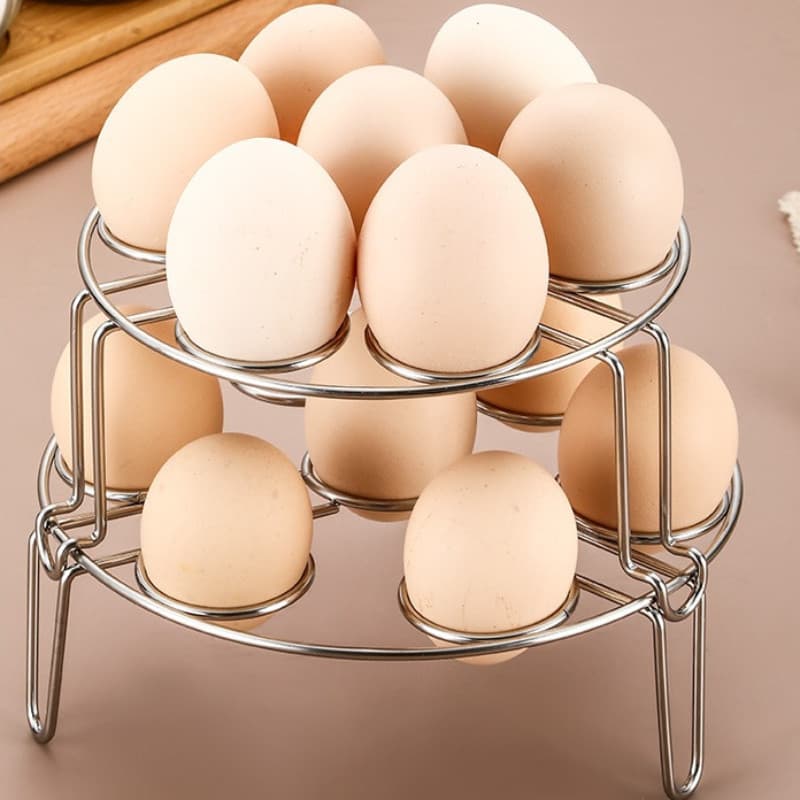 Rack de vapor 304 aço inoxidável camada única dupla sobreposto cozinha de sete furos