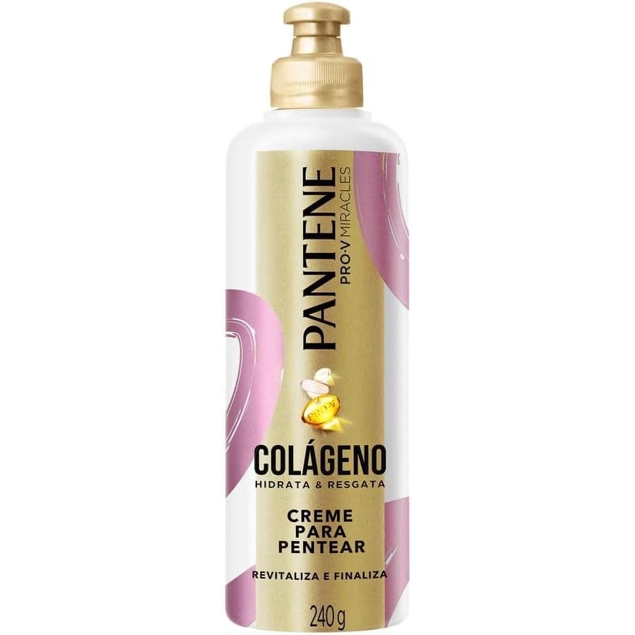 Creme para Pentear Pantene Pro-V Miracles Colágeno Hidrata & Resgata 240 g