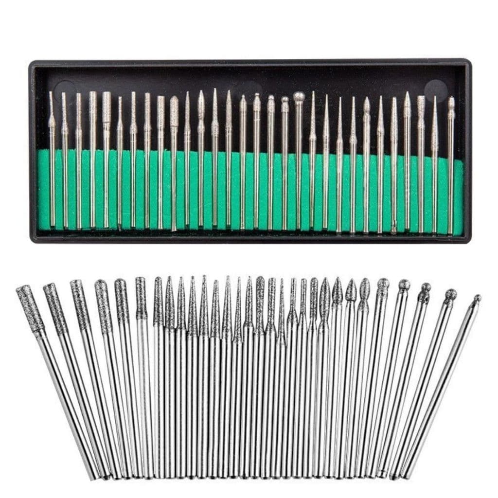 Kit 30 Brocas Lixa Unha Eletrica Profissional Manicure
