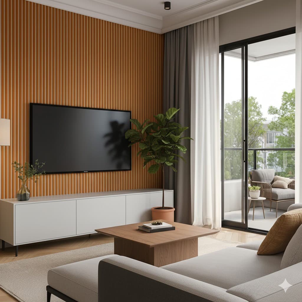 KIT 20 Á 200 PLACAS PAINEL RIPADO MADEIRA MDF DECORAÇÃO ALTA QUALIDADE PREMIUM