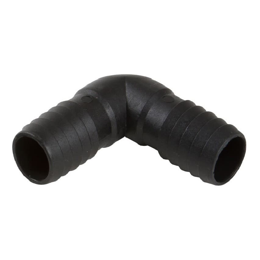 10 Peças Cotovelo  Irrigação  Pvc Preto Mang 3/4