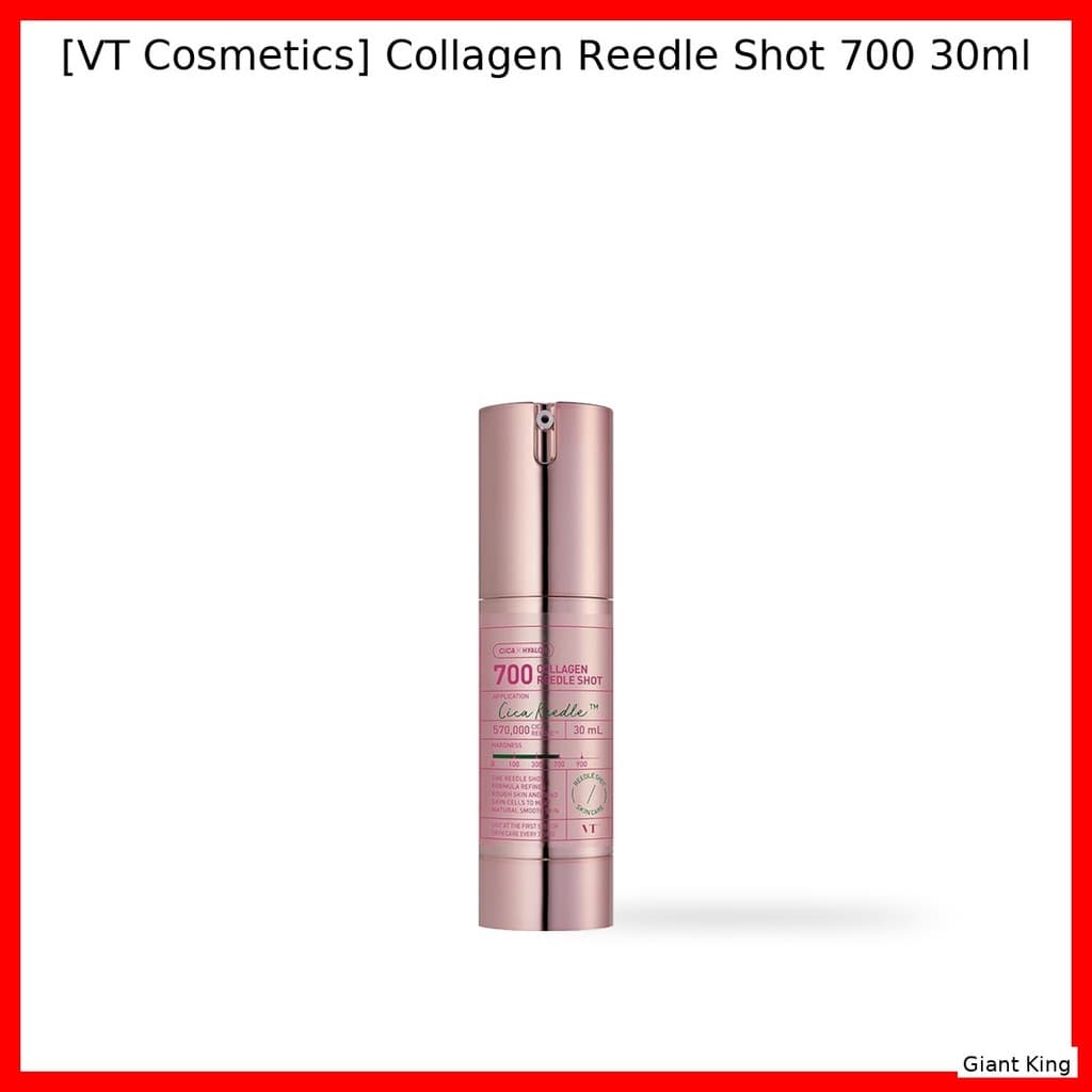 [VT Cosmetics] Colágeno Reedle Shot 700 30ml/Soro Coreano/Pele Jovem/100 % Autêntico Da Giant King