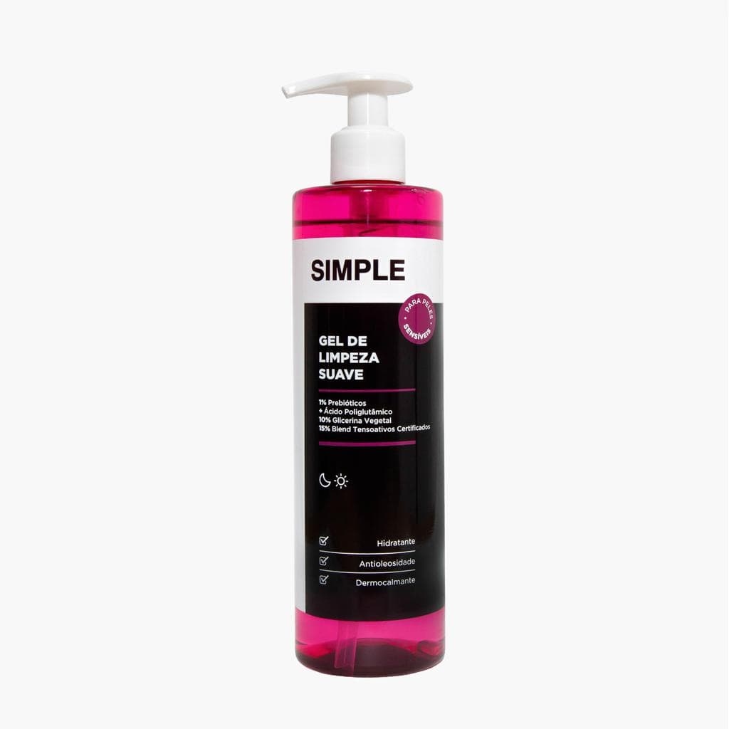 Gel de Limpeza Suave Simple Organic