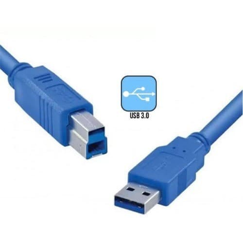 Cabo Usb A B Versão 3.0 Para Impressora Scanner 1,8m