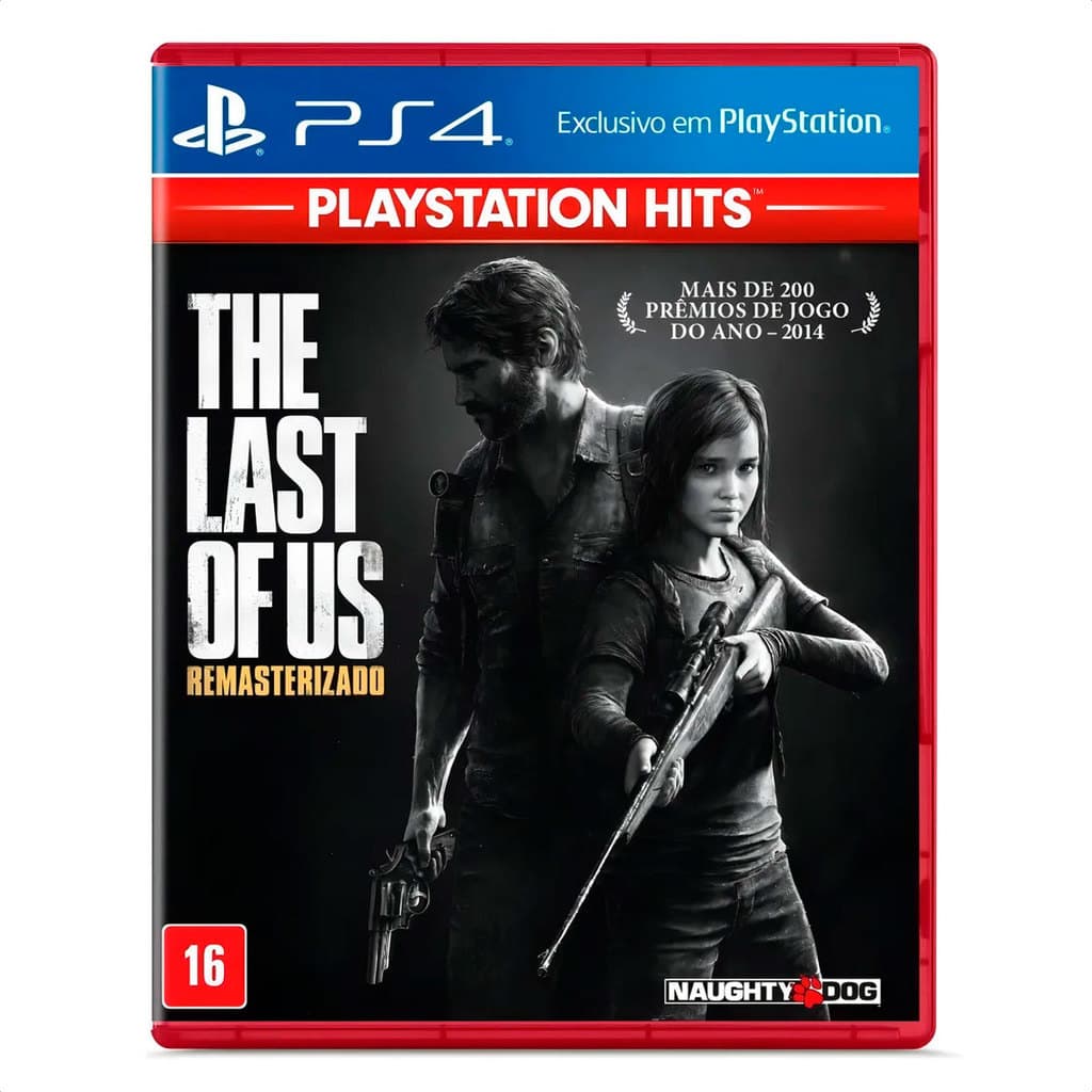 Jogo The Last Of Us Remasterizado Mídia Física - PS4 (PlayStation Hits)