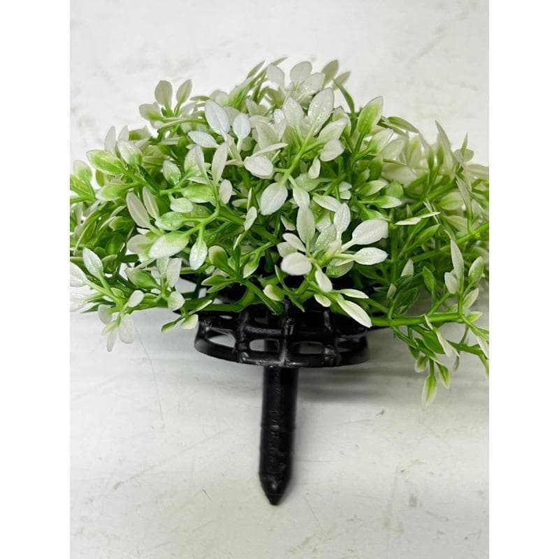 1 mini planta artificial meia lua