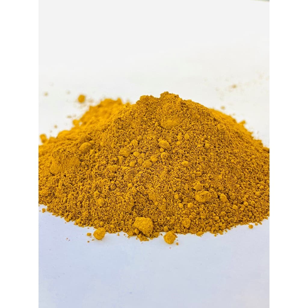 Pigmento Amarelo Óxido De Ferro Corante, Artesanato 1,0kg