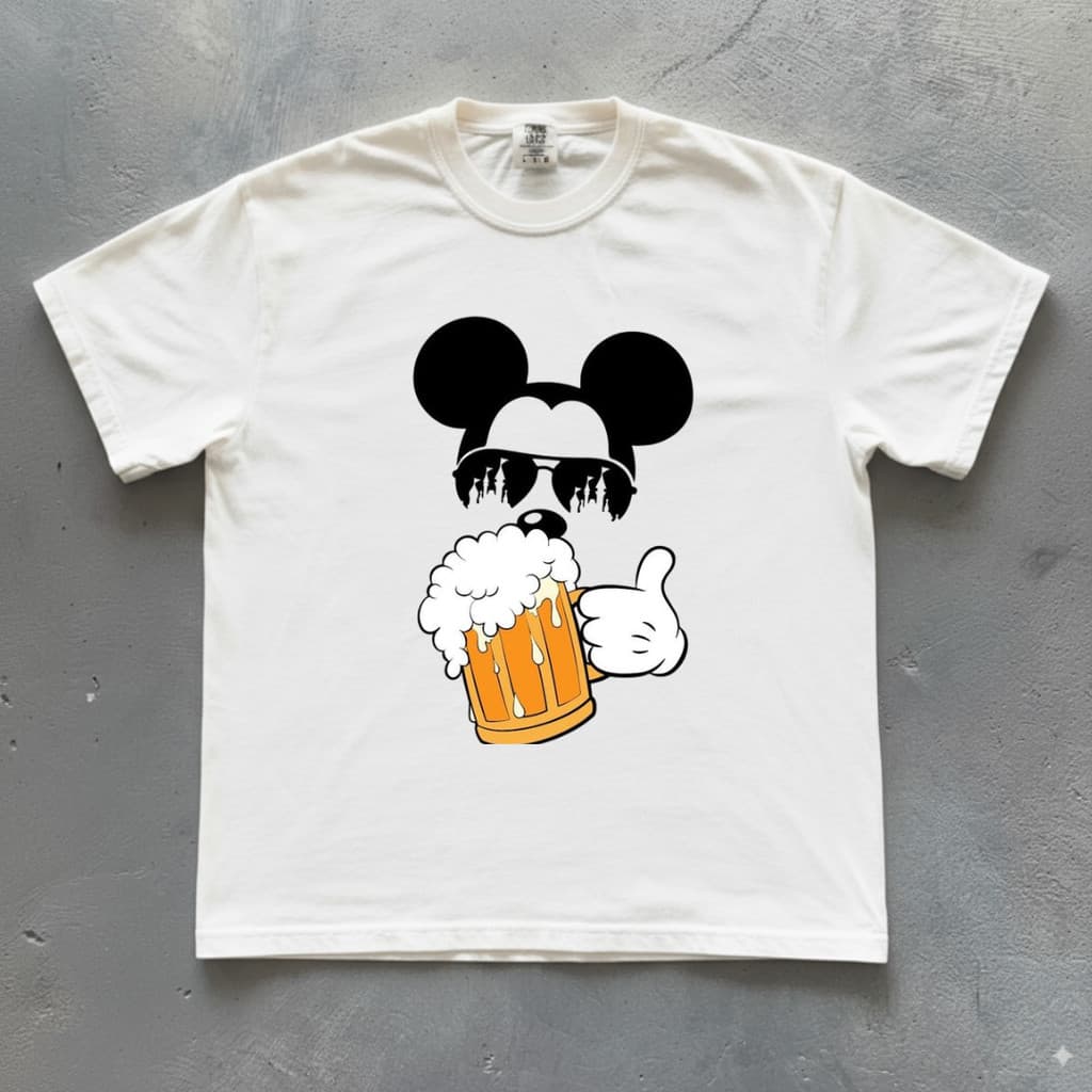 Camiseta Mickey Mouse Festas Evento Regular Disponivel Em Plus size E Oversizide
