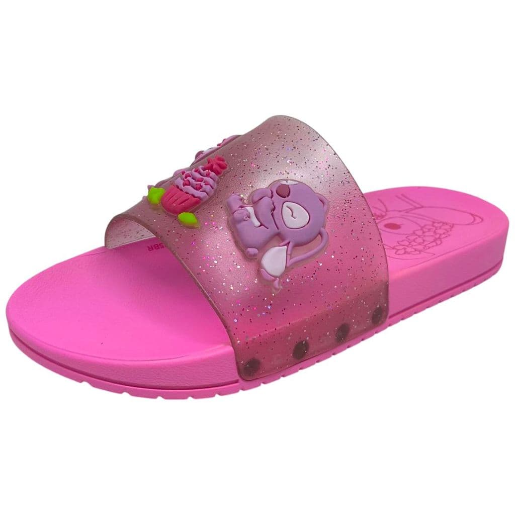 Chinelo Infantil Menina Slide Conforto Disney Stitch Smile