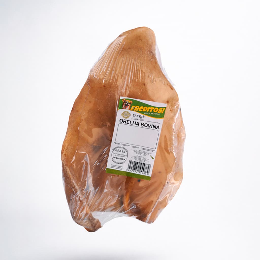 Mordedor Para Cães Freditos Orelha Bovina Natural  - 1UN
