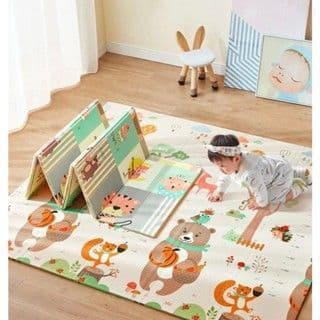 200x180cmx7mm  TAPETE TATAME INFANTÍL EMBORRACHADO UNISEX