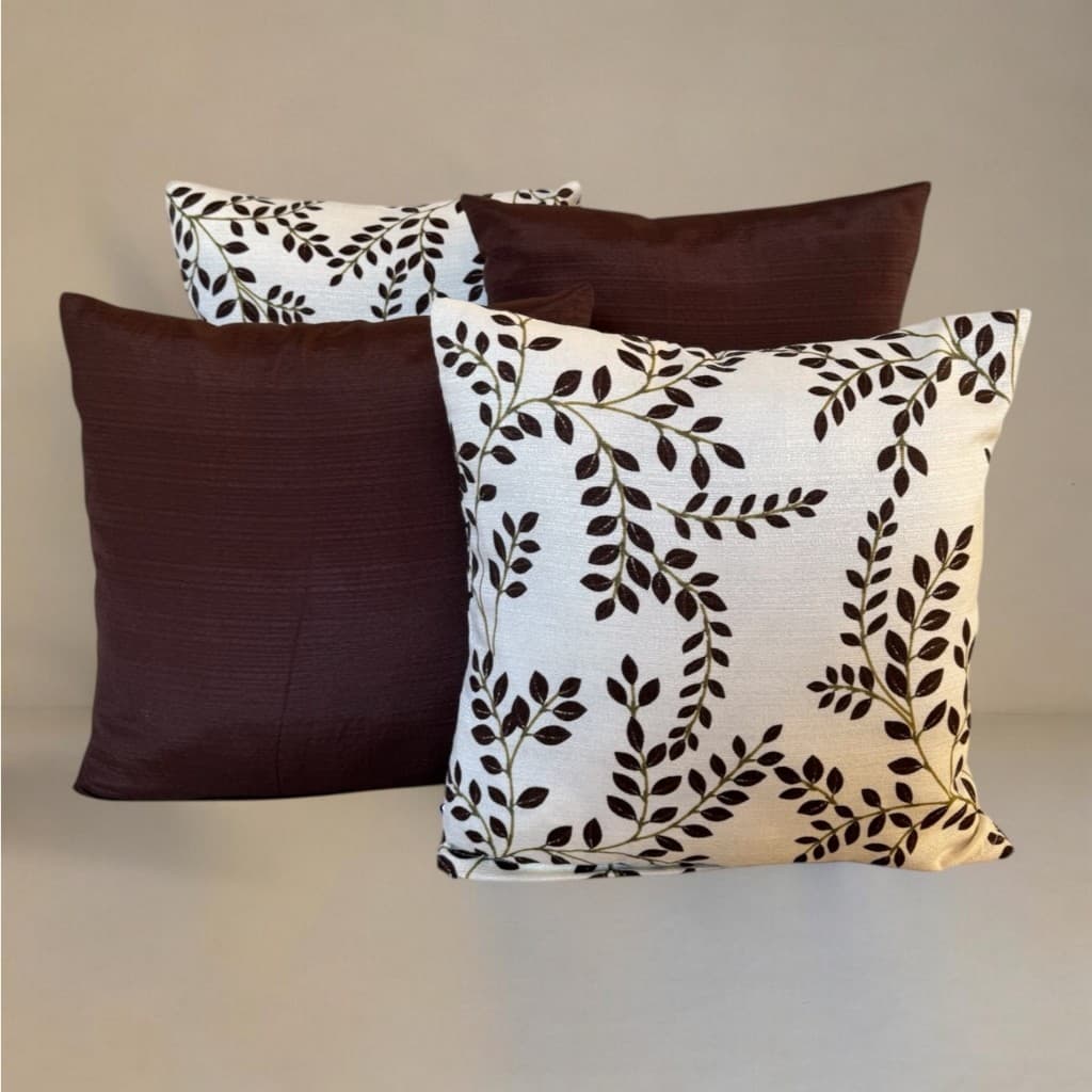 Kit 4 Capas de Almofadas Decorativas New Rustico 45x45