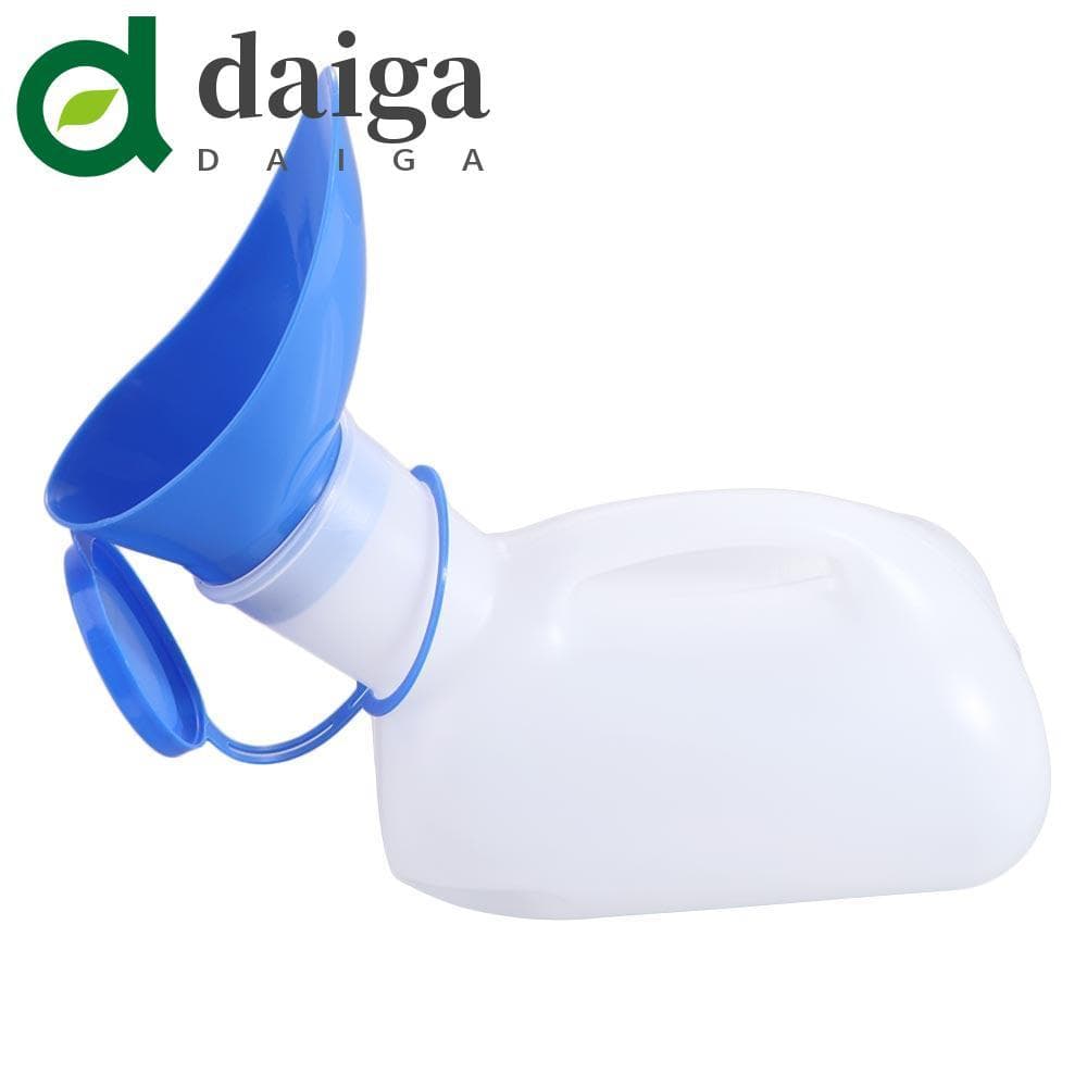 Vaso Sanitário Móvel DAIGA , Mictório De Viagem Com Garrafa De Xixi De 1000ml , Urina De Carro Reutilizável Espessa De G