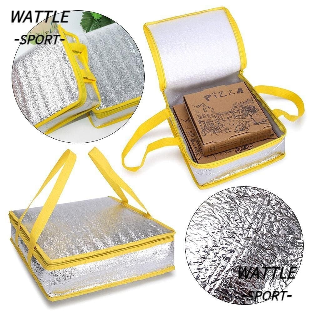WATTLE Bolsa Para Entrega De Pizza Térmica Portátil Armazenamento De Bebidas