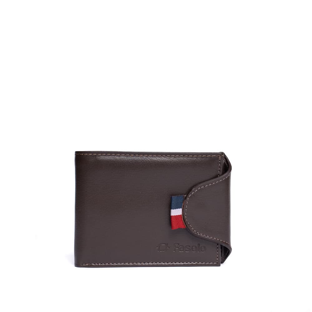 Carteira Masculina Fasolo Couro K900035 101 Café