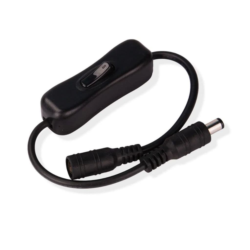 Botão Liga Desliga Interruptor ON/OFF Conector P4 Para Fita LED 12v 24v Cor Única 2 Vias