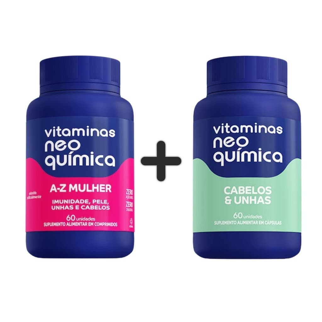 Kit Completo Mulher Neo Química AZ + Cabelos e Unhas