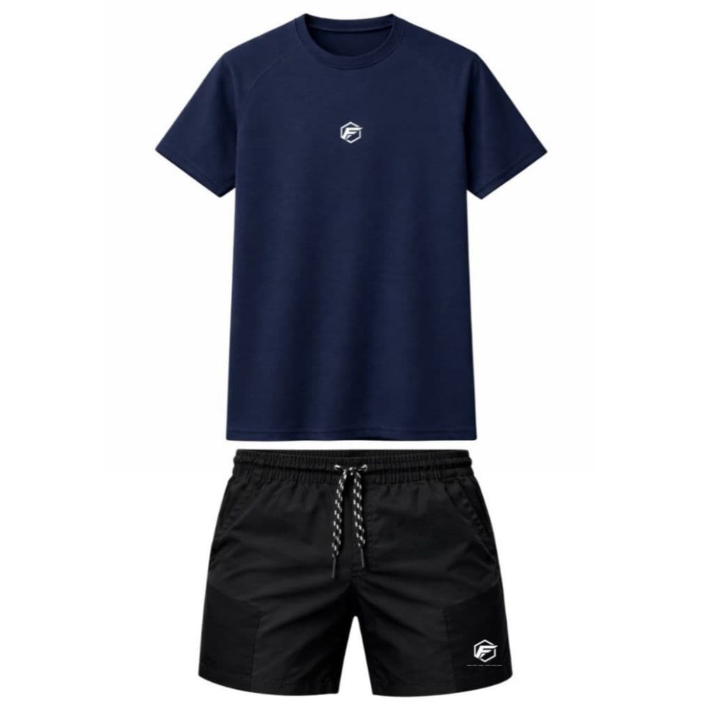 Kit 2 Peças Masculino DryFit E Táctel Premium Para Treino Gym