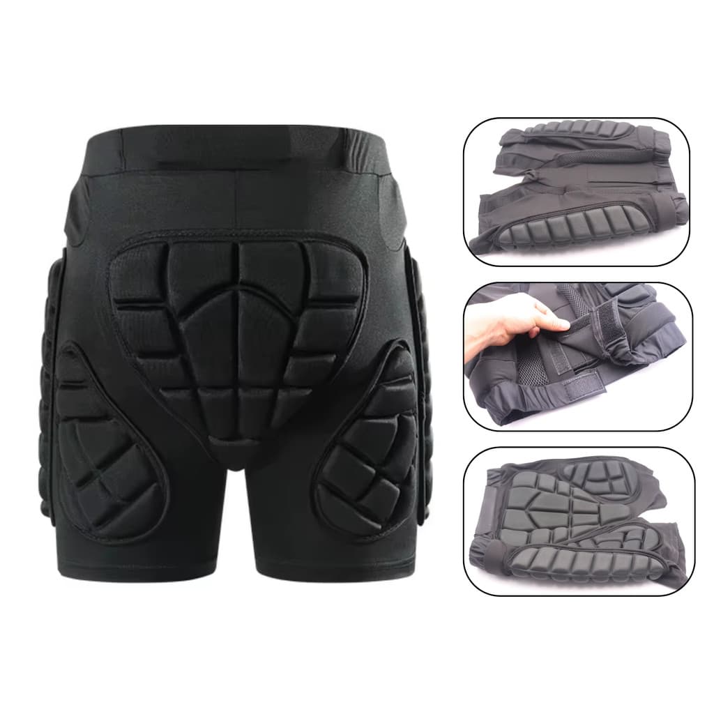 Bermuda Ciclismo Protetora EVA Motocross MTB Skate Patins