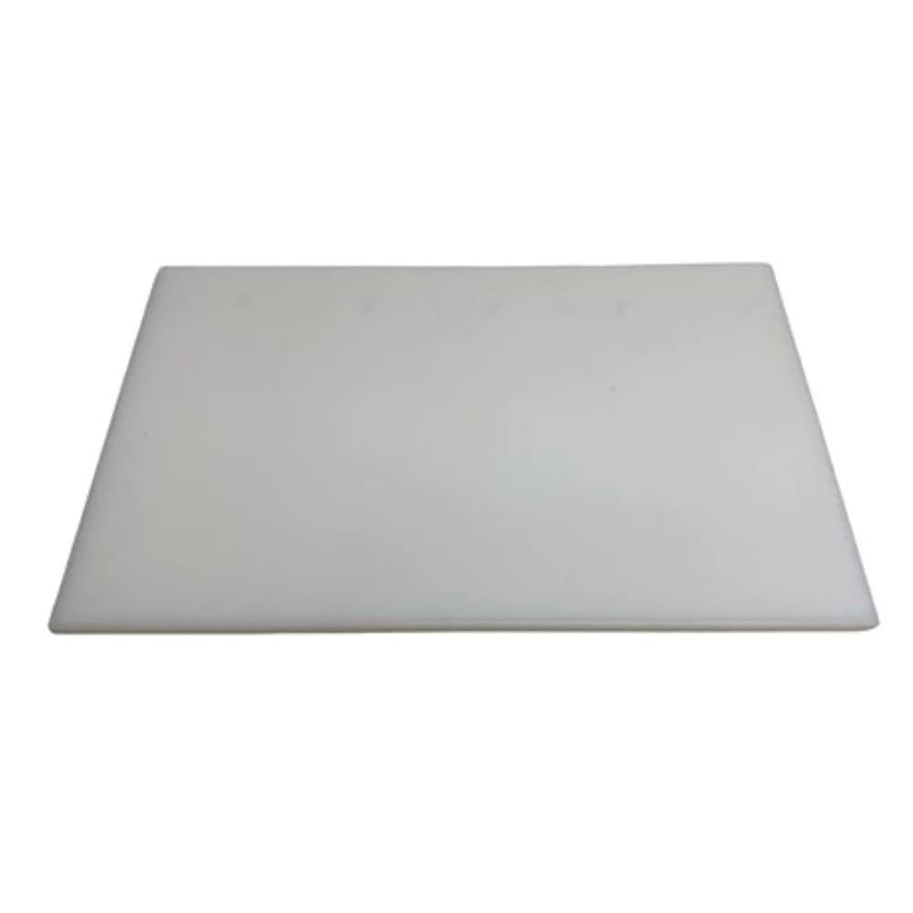 Tabua De Carne Corte Branca 40x25cm 4mm Polietileno Restaurante