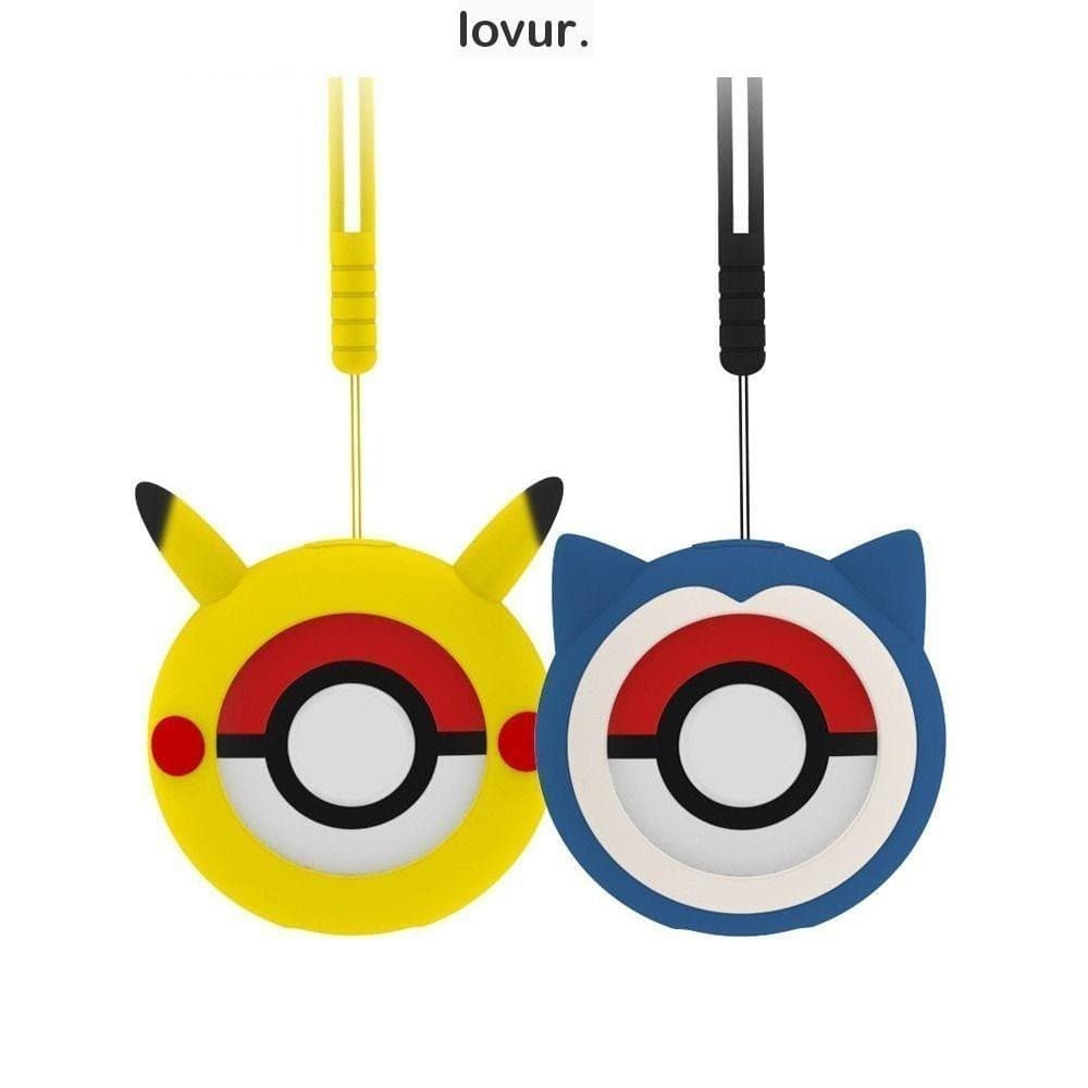 LOVUR Poke Ball Shell , Com Cordão Protetor À Prova De Choque , Capa Traseira De Silicone Para Pokémon Go Plus +