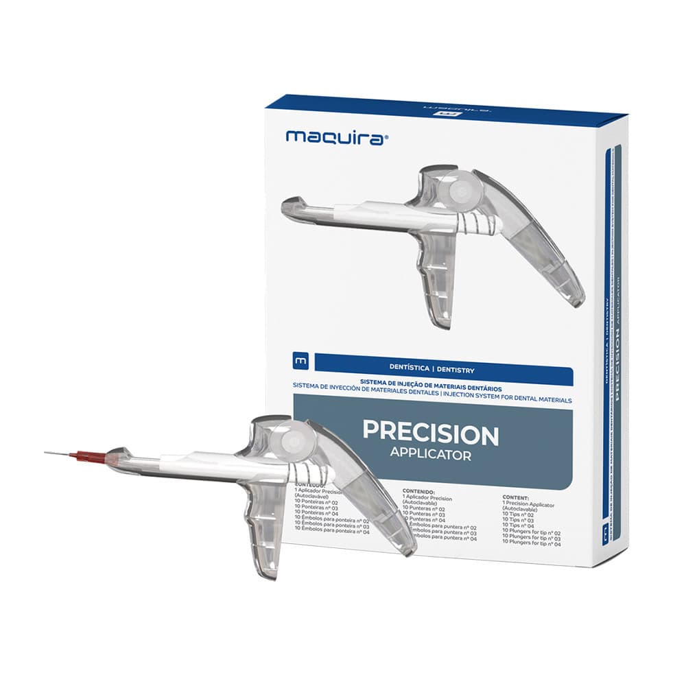 Aplicador Precision Centrix Kit com 30 Pontas Maquira