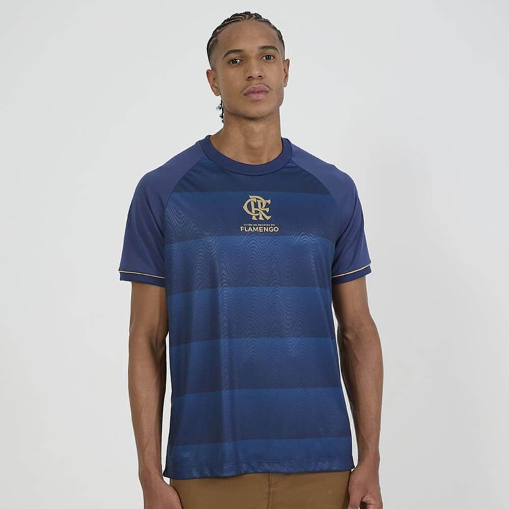 Camiseta Flamengo Frequencia Azul Marinho