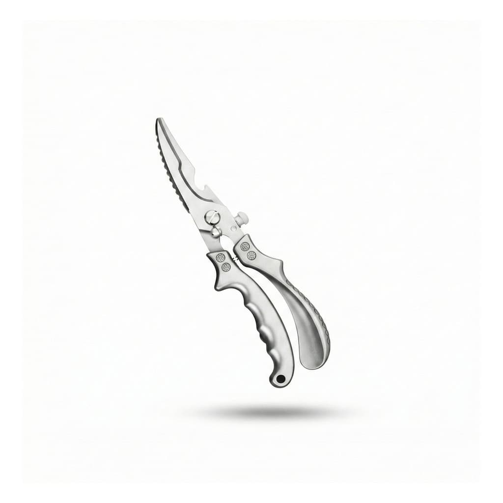 Tesoura De Cozinha Inox Corta Frango Ossos Carne Peixes Aves