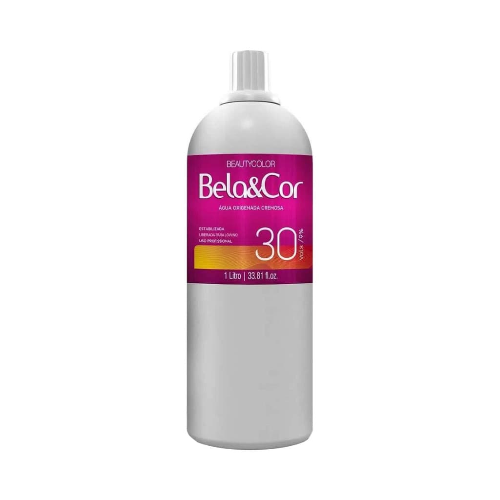 Água Oxigenada Beautycolor Bela&Cor 30 Volumes 1L