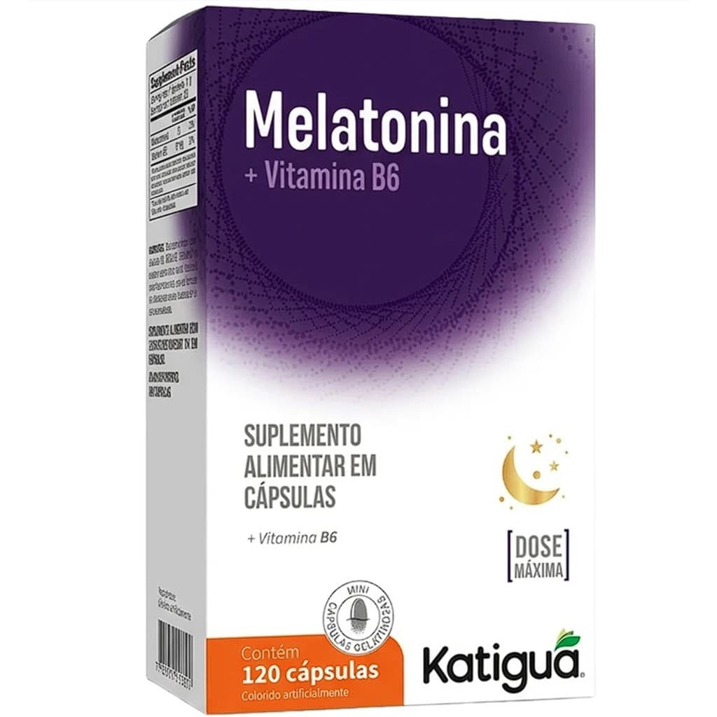Melatonina Com 120 Cápsulas - Katigua