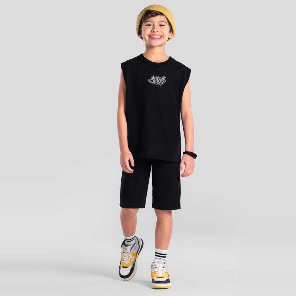 Conjunto infantil menino de skate Brandili