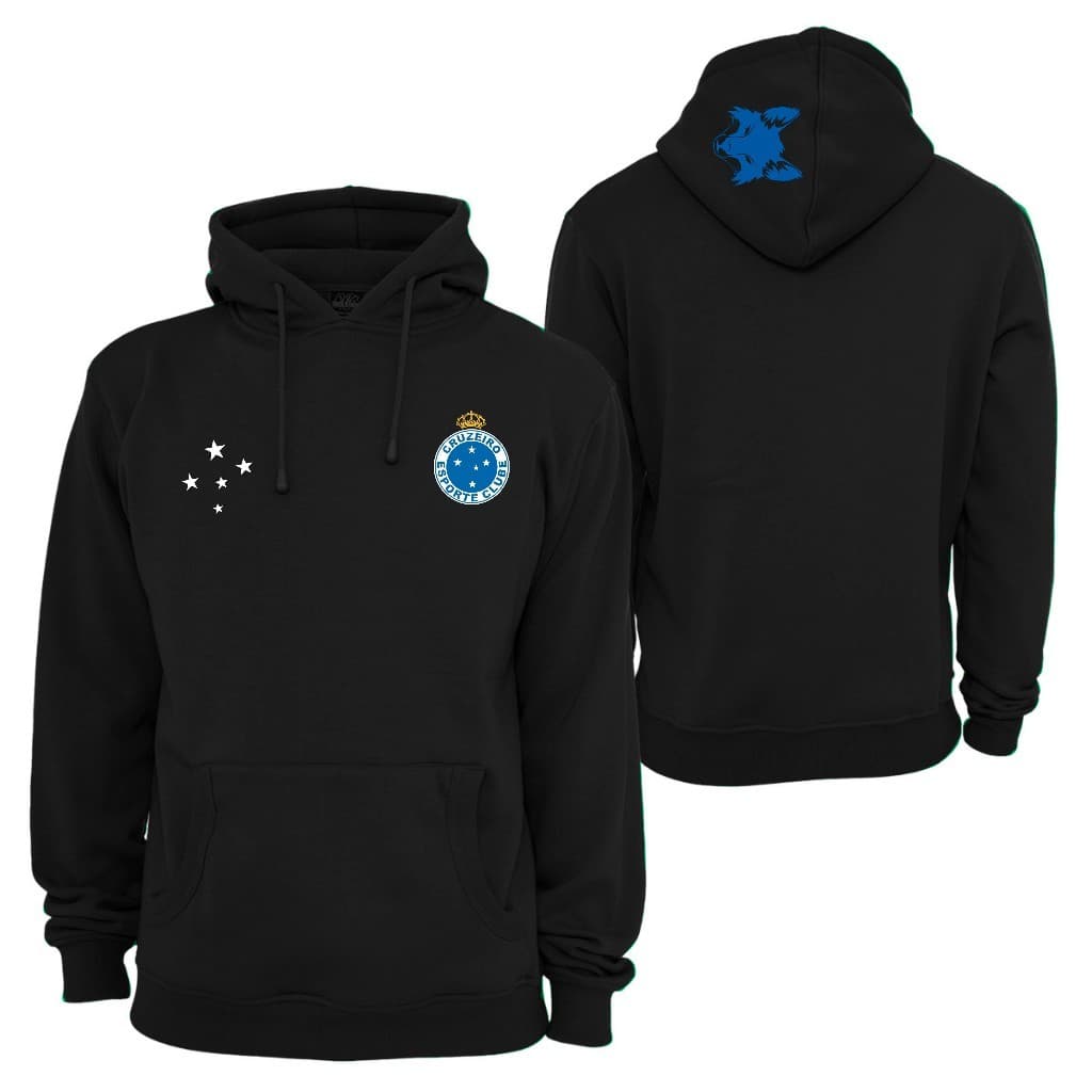 Moletom Cruzeiro Unissex | Blusa de Frio com Capuz | Lançamento Personalizado | Masculino e Feminino