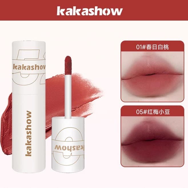 Creme fosco esmalte labial lama veludo fosco batom feminino clareamento não desbotado copo antiaderente genuíno Ni