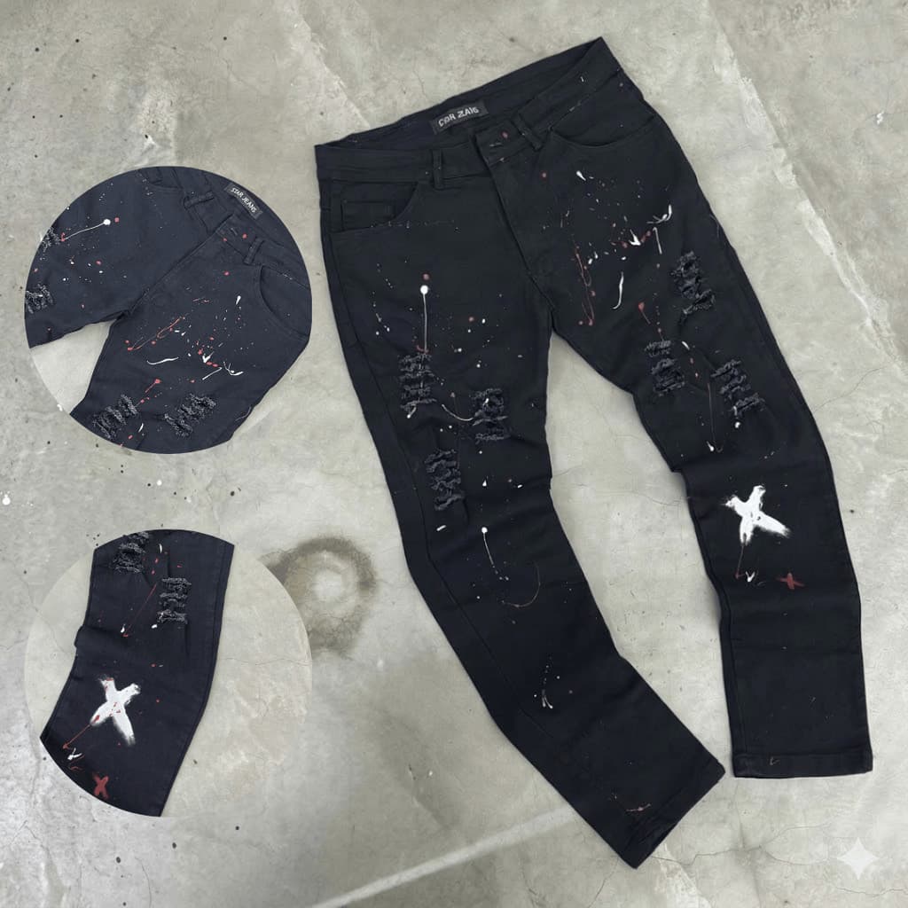 Calça Jeans Jogador Masculina Denin Premium