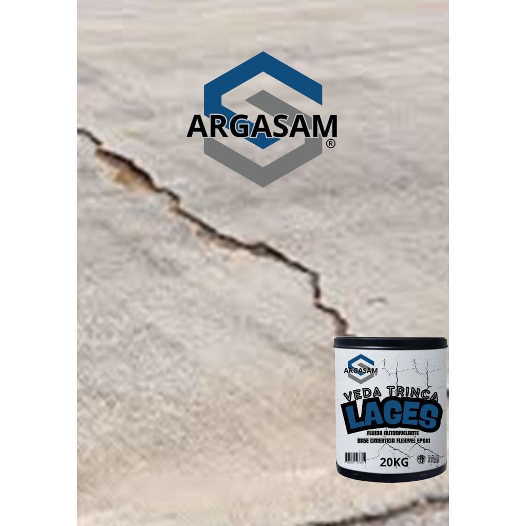 VEDA TRINCA, FISSURAS PARA LAGES ELASTOMERICO 20KG KIT