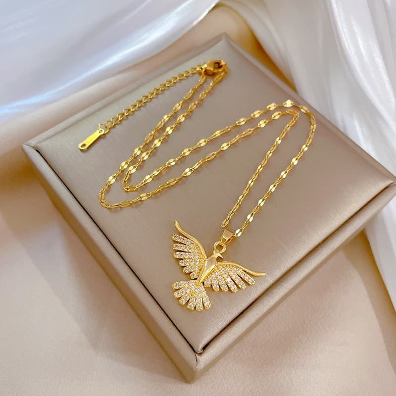Colar Feminino Fênix Gargantilha Pescoço