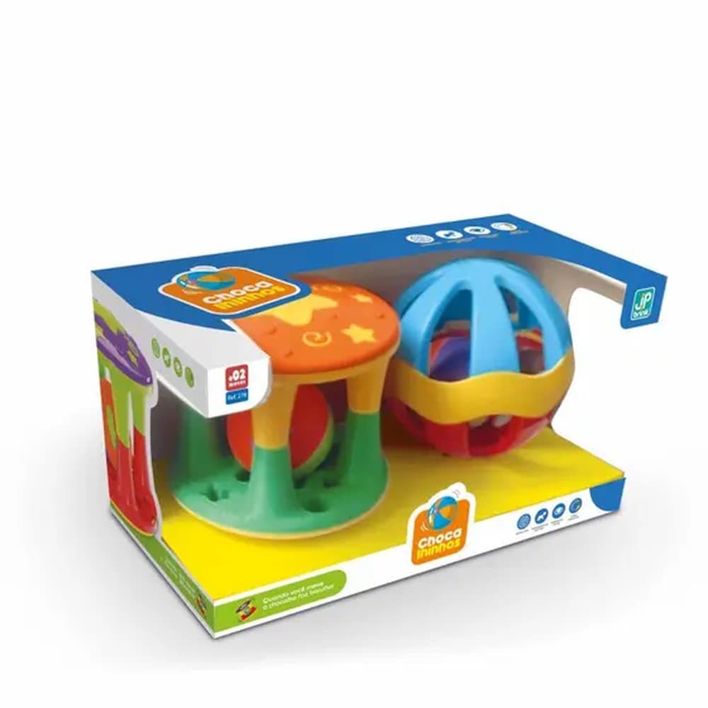 Conjunto Chocalhos Na Caixa - JxP