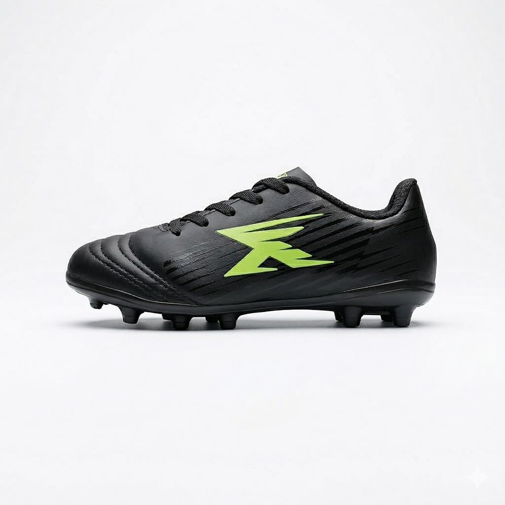 Chuteira Oxn de Campo Infantil Express Fit 4 Preto Lima