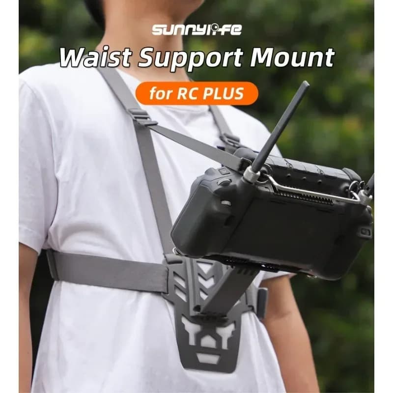 Suporte de Cintura para Controlador Sunnylife para DJI RC PLUS, Alça de Pescoço Inspire 3 Matrice M30, Cinto de Uso, Sup