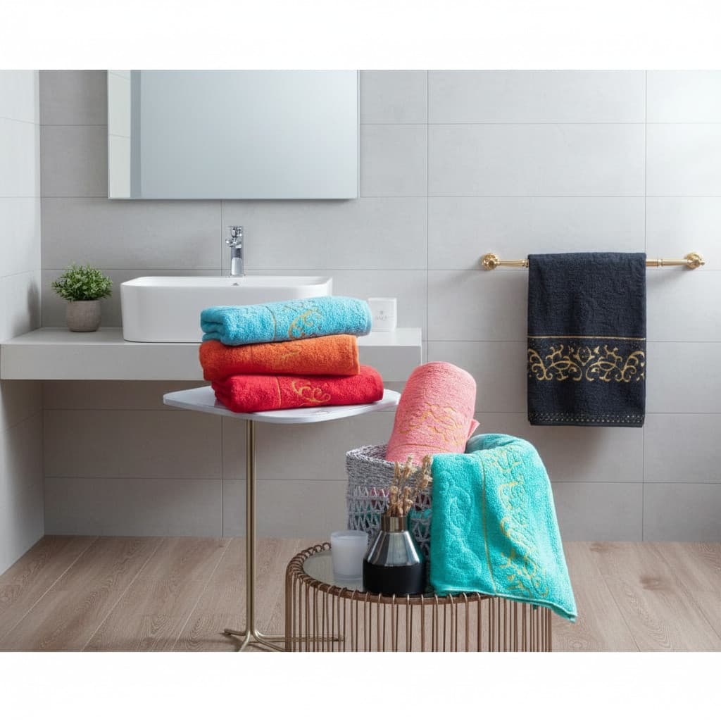 Toalha De Banho Gigante Fabrizia Banhão 80x150 Felpuda Grossa 500g 100% Algodão Alta Absorção LUXO Macia Premium Enxoval