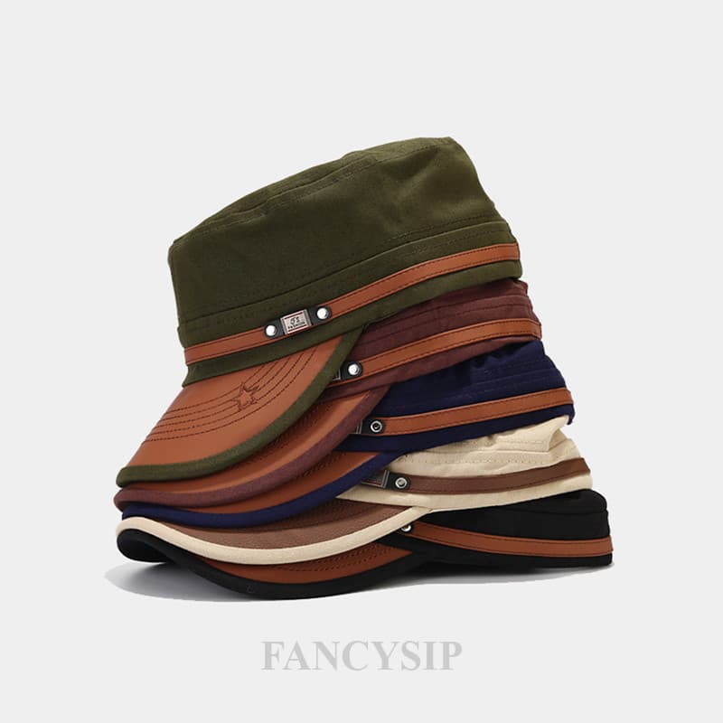 Moda Algodão Feminino Chapéus Militares Boné Masculino Plana Superior Ajustável Militar Bonés De Beisebol Adulto Pai Cha