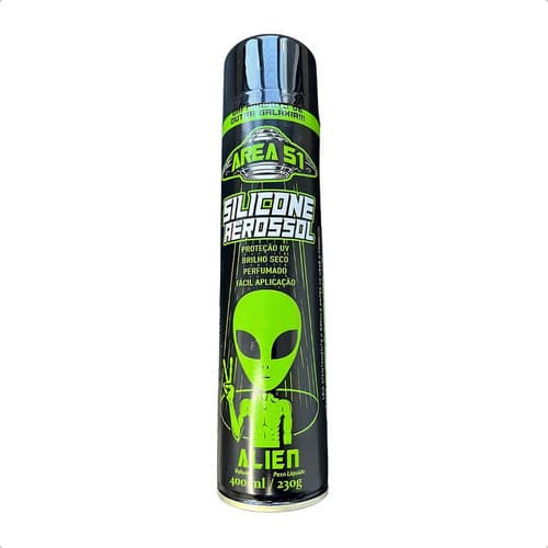 Silicone Spray Centralsul Alien Para Macanetas Ferrugens Proteção Brilho e Perfume